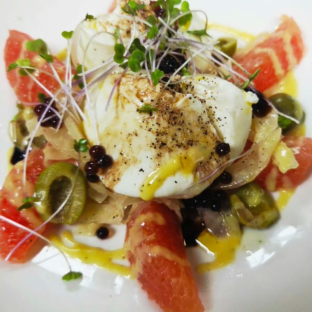 BURRATA SALAD.