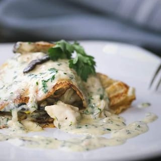 Jumbo Lump Crab Meat Crêpe